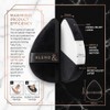 BLEND SNAP Large Velour Triangle Makeup Puff for Smooth Flawless