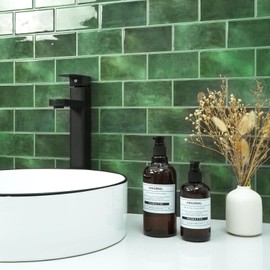 STICKGOO 10-Sheet Subway Tile Peel and Stick Backsplash, Self Adhesive Vinyl Wall Tiles, Stick on Backsplash for Kitchen and Bathroom(Thicker Design)