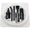 SPARES2GO Universal Mini Micro Vacuum Cleaner Attachment Tool Kit