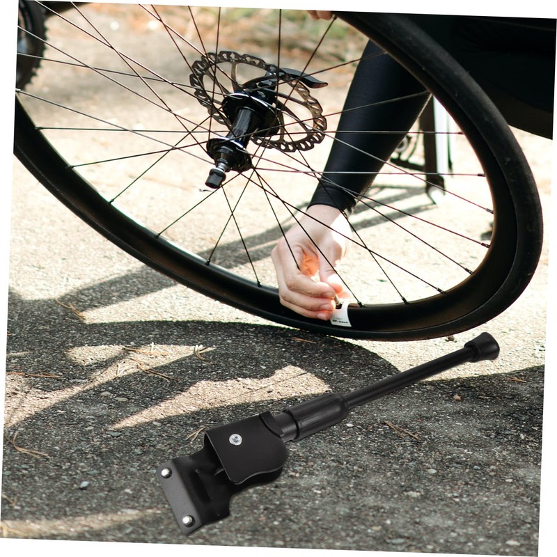 Kisangel Bike Kickstand for Mountain Support Stand Easy to Install