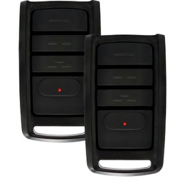 O3T-BX O3T-A 315/390Mhz Dual Frequency Auto-Seek Overhead Garage Door Opener, Gate Remote for Overhead Door CodeDodger/Genie Intellicode, 3-Buttons Remote Replacement for Overhead Door Remote