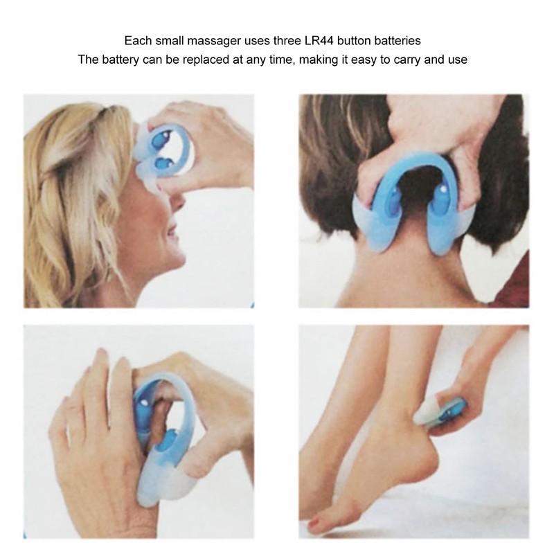Mini Electric Massager Acupoint Pressure Vibrating Eye Relaxation Small Handheld