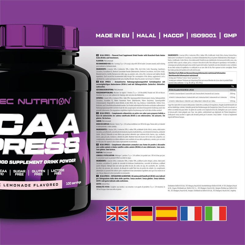 Scitec Nutrition BCAA Express 0728633104529 700 g