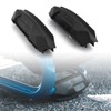 2PCS 25mm Motorcycle Engine Bumper Guard Crash Bar Blocks Bumper