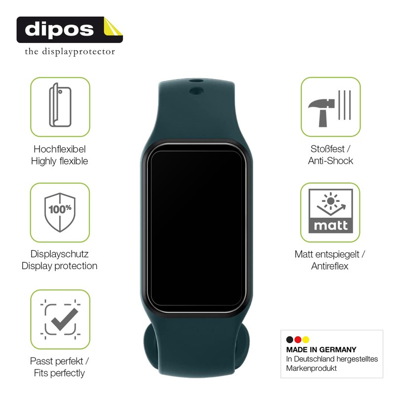 dipos FLEX 2 x Matte Screen Protectors Suitable for Blackview