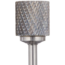 Drill America SA-9 Carbide Burr/Rotary File Cylindrical Double Cut for Die Grinder 1" Dia. x 1" Cut Length with 1/4" Shank and 2-3/4" Overall Length, DUL Series