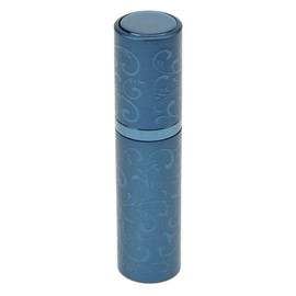 Fantasia Blue Flower Design Refillable 8ml Pocket Atomizer with Screw In Atomizer Head