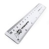 6 Inch / 15cm Transparent Rulers - Shatter Resistant -