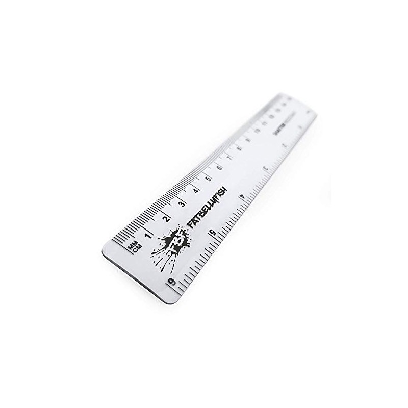 6 Inch / 15cm Transparent Rulers - Shatter Resistant -