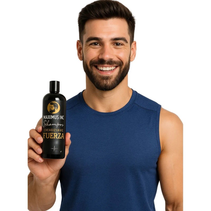 Shampoo Anticaída Hombre Fuerza Crecimiento Hombre 500ml mx