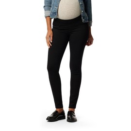 Levi Strauss Signature Gold Women's Maternity Baby Bump Skinny Jeans, Noir, X-Small