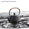 HwaGui Cast Iron Teapot Large Japanese Tetsubin Kettle with Stainless