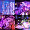 Extra-Long 288FT 800LED Solar Fairy String Lights, 4-Pack 72FT 200