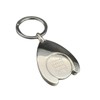 WATERBELINE Token Keychain, Portable Keychain with Shopping Cart/Euro/Blank Coin Tokens
