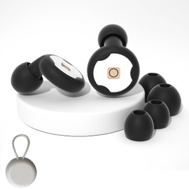 Noise Cancelling Ear Plugs Reusable Hearing Protection Soft Earplugs for Sleep Swimming, Snoring,Anxiety, Travel,Blocks Noise Effectively (3 Pairs)