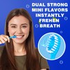 JOUGE Mini Disposable Toothbrushes with Toothpaste 5 in 1 Travel