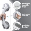 TAILI Grab Rails for Bathroom, 31cm Suction Grab Handles for