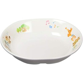 遠藤商事 Melamine Kids Dinnerware "Petite Rounded" 67 – PM Oval Deep Dishes rmv2401