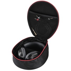 Thomson 132511 | EVA Hard Case Headphone Bag for On-Ear/Over-Ear | Black