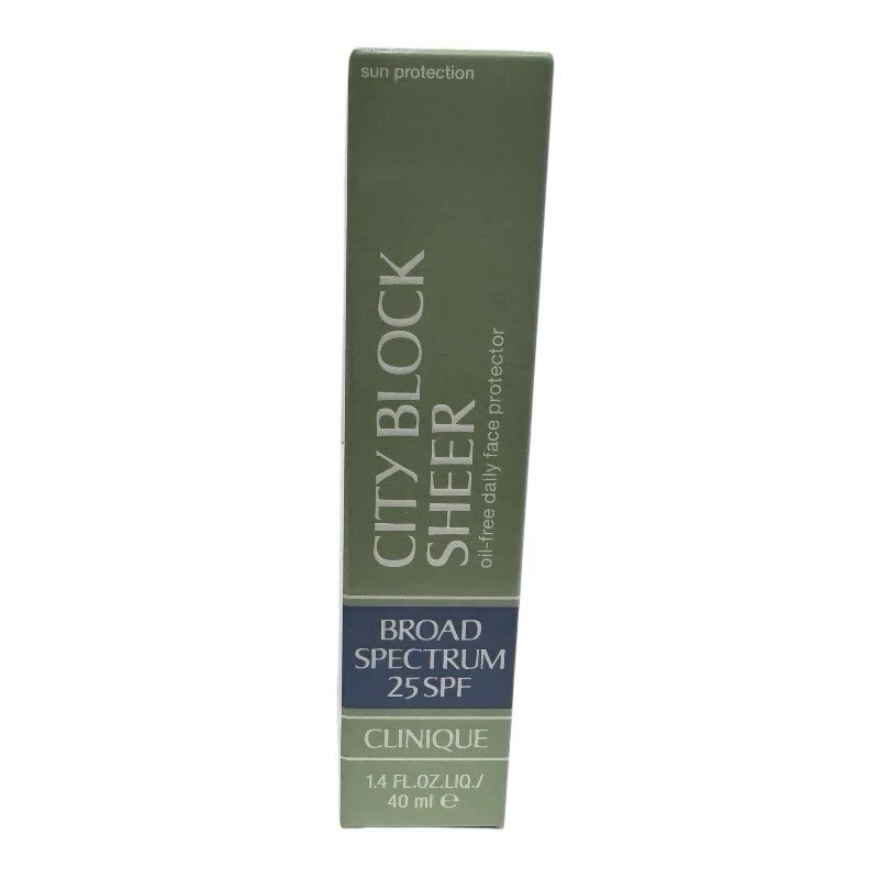 Clinique City Block Sheer SPF 25 Oil Free 1.4 oz