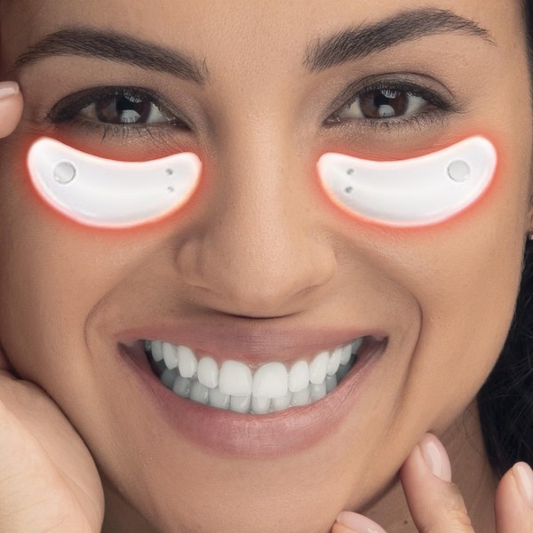 Red Light Therapy Gadget Patch for Dark Circles, Eye Bags, Inflammation, Eye Wrinkles. Red Light Eye Mask. Dermatology Eye Mask. Anti-Aging Eyes. Eye Pods.