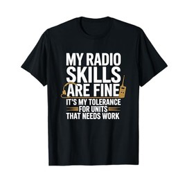 Funny 911 Dispatcher Police Dispatch Thin Gold Line Life T-Shirt