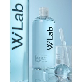 W Water Fit Hyaluronic Acid Refresh Large Capacity Toner 500g Low Molecular Hyaluronic Acid Weakly Acidic Toner / 더블유 워터핏 히알루론산 리프레시 대용량 토너 500g  저분자 히알루론산 약산성 토너