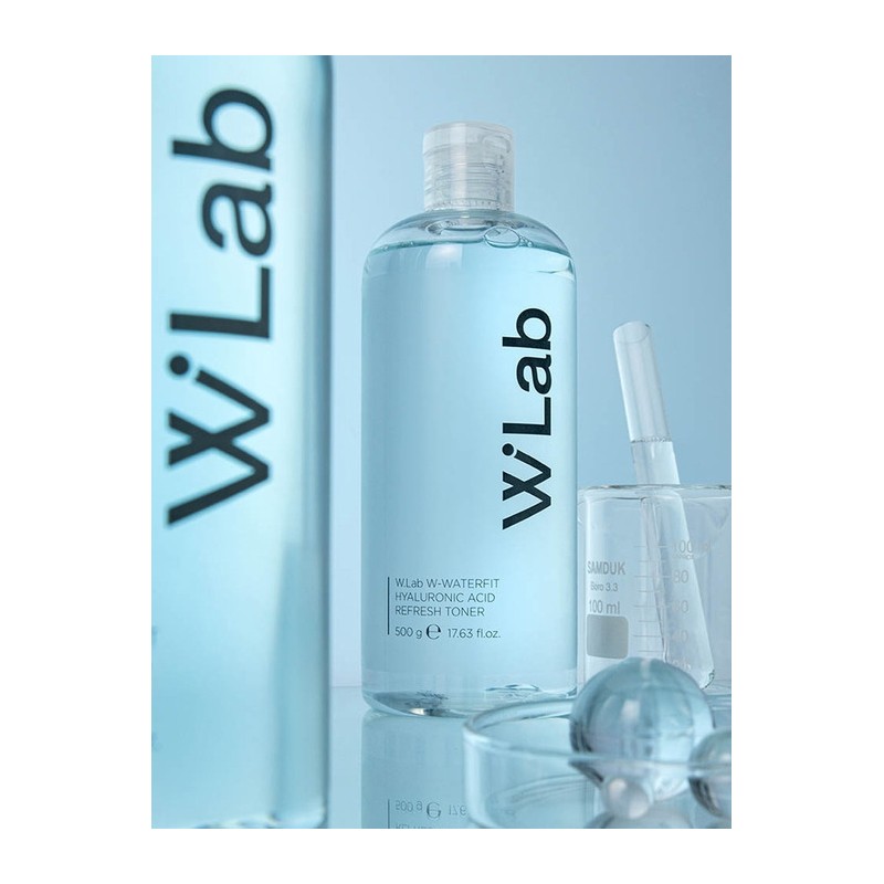 W Water Fit Hyaluronic Acid Refresh Large Capacity Toner 500g