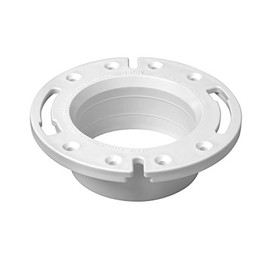 OATEY 43587 Spigot Fit Closet Flange, 4 In, Pvc