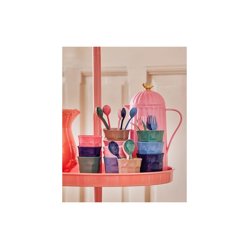 RICE Melamine Teaspoons - A New York Minute Colours -