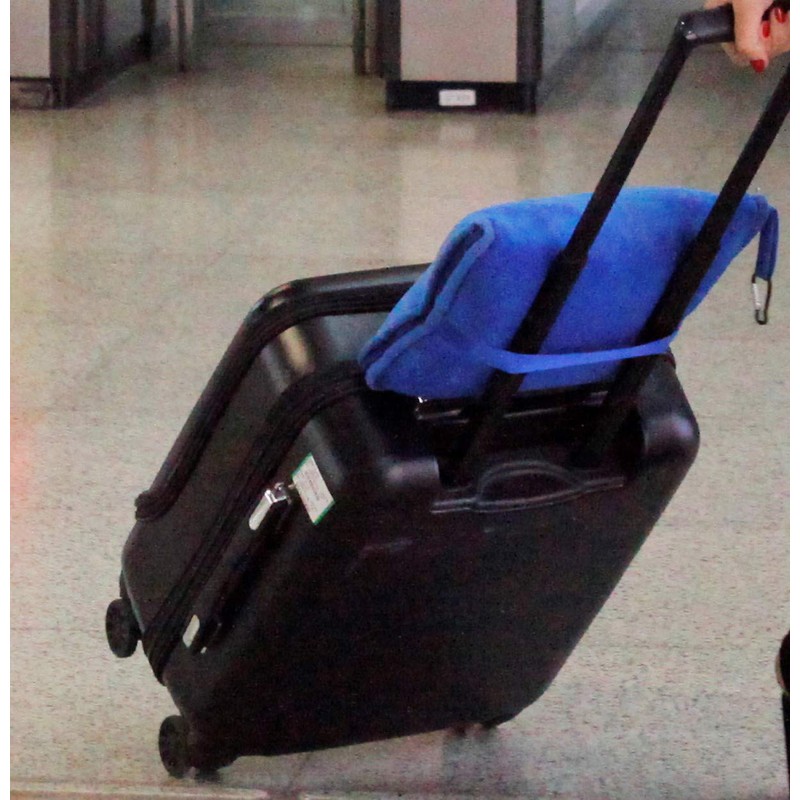 BlueHills 2-Pack Premium Soft Travel Blanket Pillow Airplane Blanket in