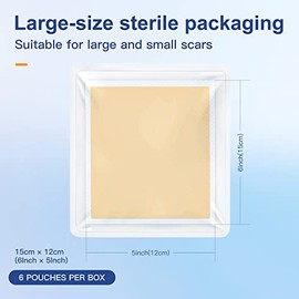 【CINTA DE SILICONA DE GRADO MÉDICO】Las láminas de silicona para cicatrices están hechas de silicona de grado médico de alto grado sin látex. Pueden eliminar y diluir eficazmente las cicatrice
