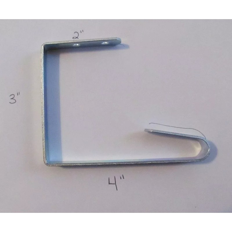 ABS RV Designer Like Metal Side Curtain Drapery Hold Back