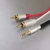 Dynavox 207385 Stereo Audio Cable plug-to-plug 3 m Black