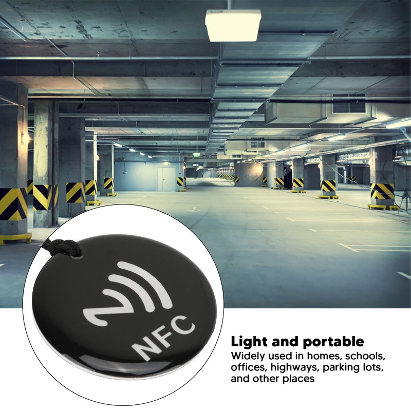 10 Pcs NFC Card 8Kbit Storage 13.56MHZ 106KBoud Rewritable Access