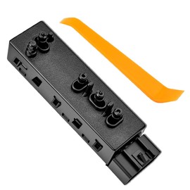 Leolarmen Passenger Side Power Seat Switch Compatible with Buick Enclave Regal Chevy Silverado Malibu Camaro Cruze Equinox Traverse GMC Sierra Acadia, Right Side Seat Controller for 12451498