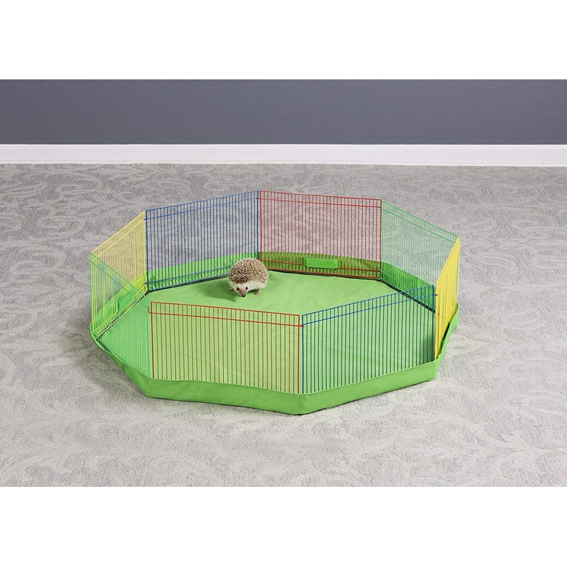 Prevue Pet Products Multi-Color Small Pet Playpen 40090,13x35.87x8.67 inch