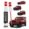 EVOOOR PRC/MRC Firecracker Red Touch Up Paint Compatible with JeepExact