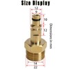 LALOCAPEYO Pressure Adapter Set M22 Quick Connect Kit for High