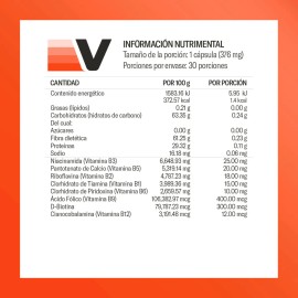 Complejo B Vitamínica 3 Pack - 90 Cápsulas De 376 Mg C/u