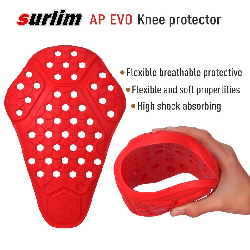surlim Knee Protector CE Insert Armor Motorcycle Pants Replacement Pads