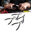 4Pcs Snap Ring Pliers Set Steel Circlip Pliers Kit with