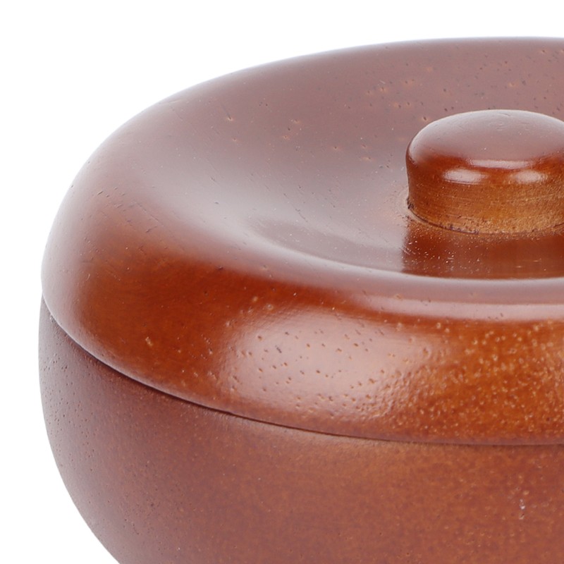 Wooden Shaving Bowl Men Shaving Cream Foam Bowl with Lid