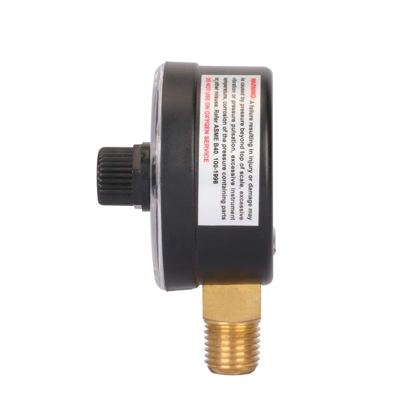 MEASUREMAN Boxed Pressure Gauge with Dial Replacement for Select Filters,