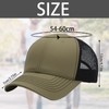 CWENDANER Mens Baseball Caps Trucker Classic Color Blocking Snapback Cap,