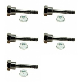 YAMAHA 7Y6-51647-01-00, 90185-06122-00, HUSQVARNA 506690001, 506714001, 531002513 5 Pack Snowthrower Shear Pin Fits Husqvarna 531002513, 506714001, 506690001