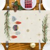 ARGOOFG - Cascanueces de acuarela de Navidad (blanco, 13 x