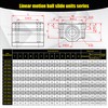 4 pcs SCS16UU 16mm Linear Motion Ball Bearing Pillow Block