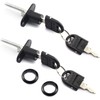 SQXBK 2PCS 16mm Drawer Lock 1 Lock 3 Office Desk