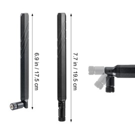 4G LTE 5G CBRS Antenna, 600-6000MHz Wide-Band, 10dBi SMA Male Connector, 2-Pack